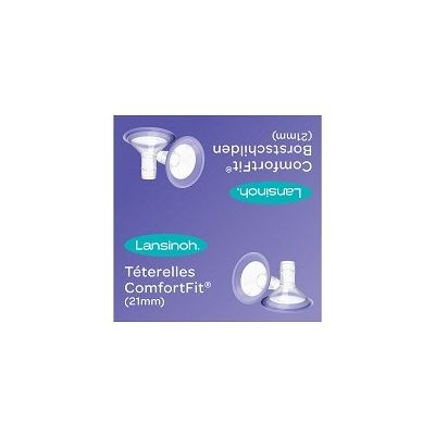 Lansinoh Borstschilden Comfort Fit 21mm 2st.