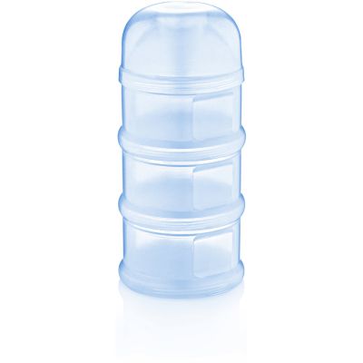 Babyjem Melkpoedercontainer 3-laags Blauw