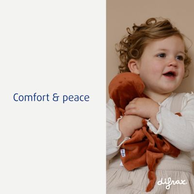 Difrax Knuffeldoek Groot Soft Brick