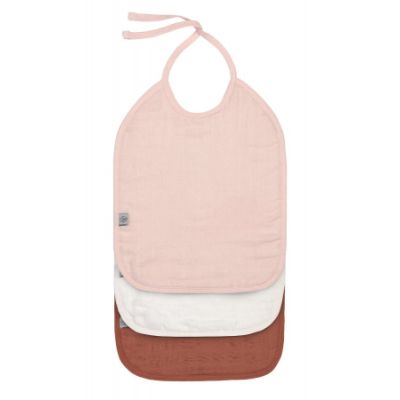 Lässig Terry Slab Medium Powder Pink/Milky/Rust 3-Pack