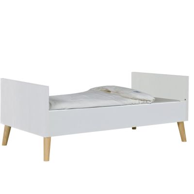 TWF Ledikant 70 x 140 - Commode XL - Kast Beach Island White