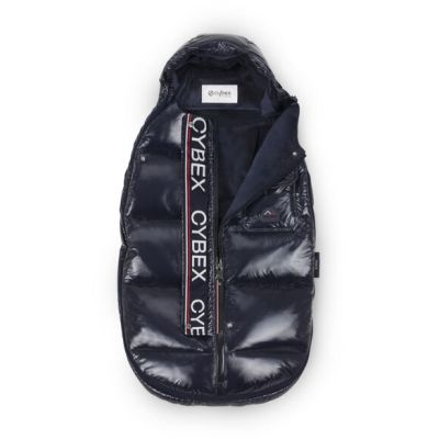 Cybex Platinum Winter Footmuff Mini Nautical Blue - Navy Blue