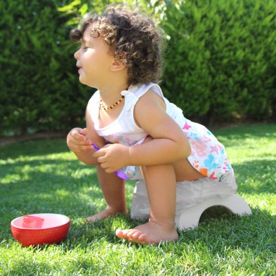 Babyjem Nood Wc Bril Inclusief 5 Opvangzakken Grijs