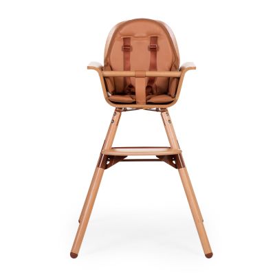 Childhome Stoelverkleiner Evolu/Evowood Leatherlook Nude