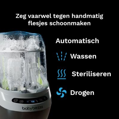 Baby Brezza Bottle Washer Pro - Black / White