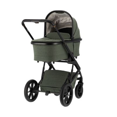 Qute Q-Rider Plus Kinderwagen 4-in-1 Thyme Green | Maxi-Cosi Cabriofix i-Size Essential Black