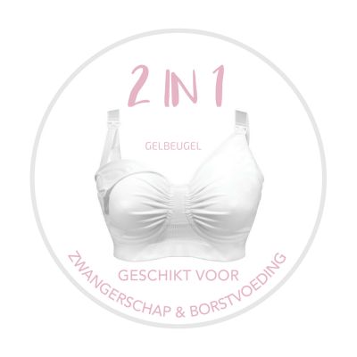 Carriwell Voedingsbeha Carri-Gelbeugel  Wit L