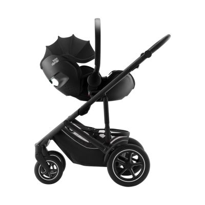 Britax Römer Smile 5Z Kinderwagen 2-in-1 - Space Black | Autostoel BABY-SAFE PRO - Style Carbon Black