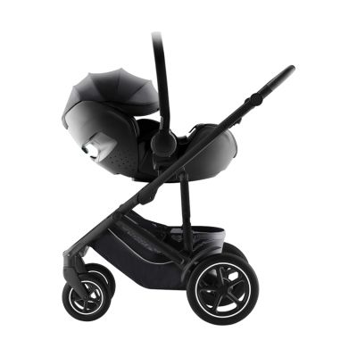 Britax Römer Smile 5Z Kinderwagen 2-in-1 - Space Black | Autostoel BABY-SAFE PRO - Style Carbon Black