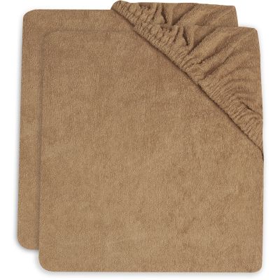 Jollein Aankleedkussenhoes 2-Pack - 50x70cm - Badstof - Biscuit