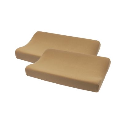Meyco Aankleedkussenhoes Basic Jersey Toffee 50x70cm 2-Pack