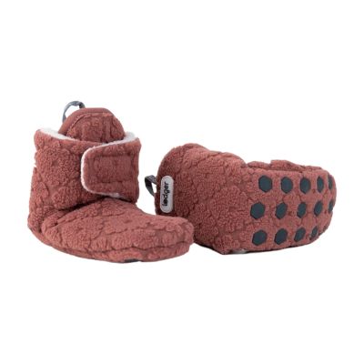 Lodger Slipper Folklore Fleece Rosewood 6-12mnd 6-12 maanden