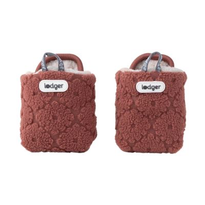 Lodger Slipper Folklore Fleece Rosewood 6-12mnd 6-12 maanden