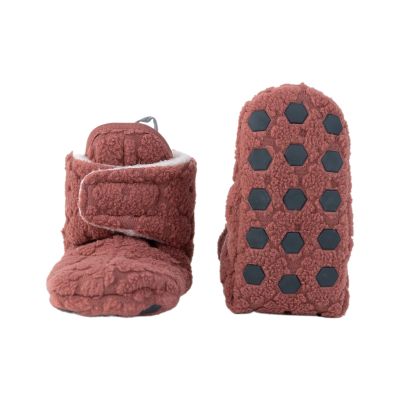 Lodger Slipper Folklore Fleece Rosewood 12-18mnd 12-18 maanden