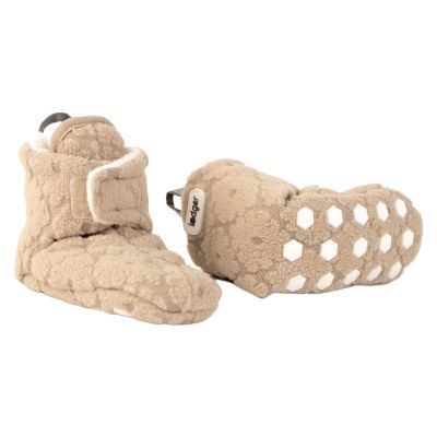 Lodger Slipper Folklore Fleece Beige 0-3mnd 0-3 maanden