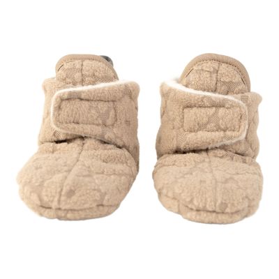 Lodger Slipper Folklore Fleece Beige 3-6mnd 3-6 maanden