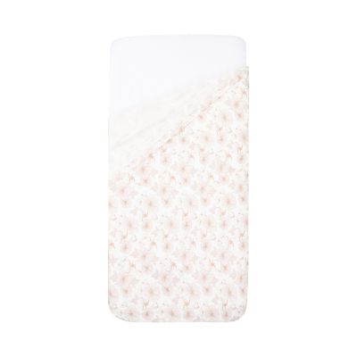 Witlof For Kids Wieglaken Tuck-Inn Flower Powder 40 x 80 cm