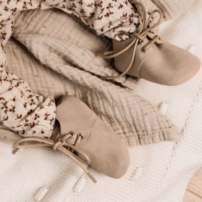 Baby Dutch Babyboots Nova Ecru Suede S / 18