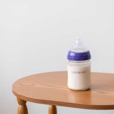 Lansinoh Natural Wave Fles - Glas - 160ml Lansinoh Natural Wave Fles - Glas - 160ml