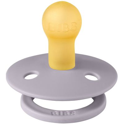 Bibs Fopspeen Round 6-18mnd Fossil Grey