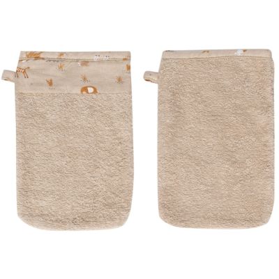Bébé-Jou Washand Steppe 2-Pack
