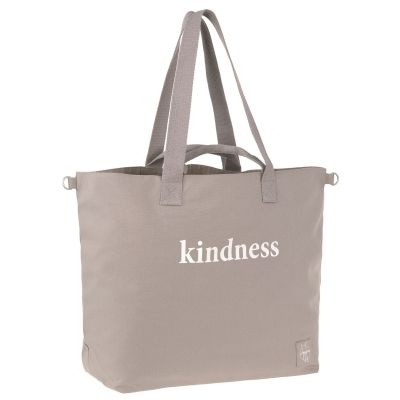 Lässig Cotton Statement Shopper Taupe