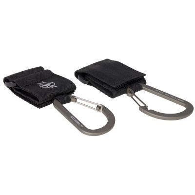 Lässig Stroller Hooks Met Karabijnhaak Black 2-Pack
