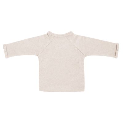 Baby's Only Trui Met Overslag Melange Warm Linen