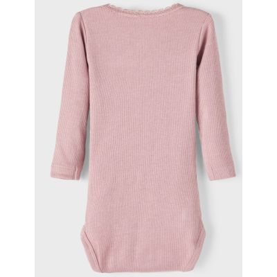 Name It Romper Kab Lace Deauville Mauve maat 56