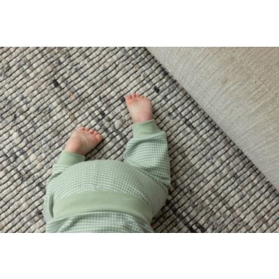 Feetje Pyjama Wafel Groen melange mt 68