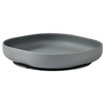 Béaba Bord Met Zuignap Siliconen Mineral Grey