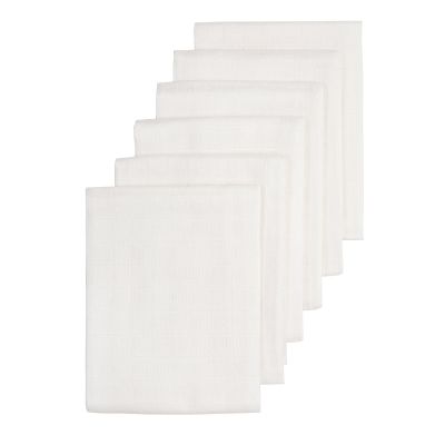 BD Collection Hydrofiele Luiers Wit 60x60cm (6 stuks)