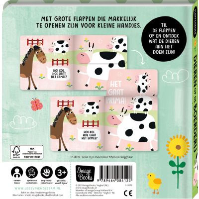 Imagebooks Flappenboek Dieren Op De Boerderij