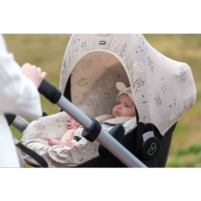 Dooky Hoody Romantic Leaves Beige