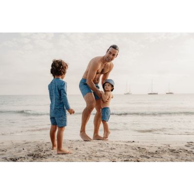 Little Dutch Zwemshort Heren Sea Life Blue  L