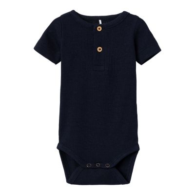 Name It Romper Kab Button Korte Mouw Dark Sapphire
