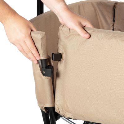 Beachwagon Bolderkar Lite Sandbrown