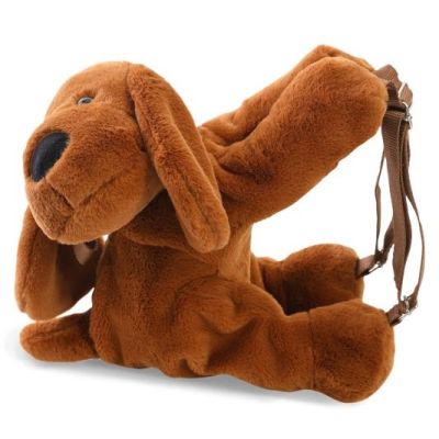 Babyjem Kinderrugzak Pluche Hond Lichtbruin