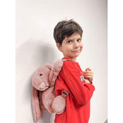 Babyjem Kinderrugzak Pluche Konijn Roze