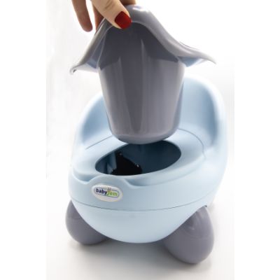 Babyjem Potje TonTon Blauw/Grijs


