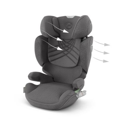 Cybex Autostoel SOLUTION T I-FIX PLUS Mirage Grey - Dark Grey





