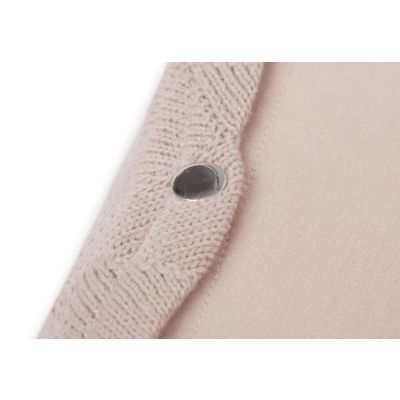Jollein Aankleedkussenhoes Shell Knit Wild Rose GOTS 50 x 70 cm