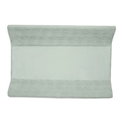 Jollein Aankleedkussenhoes Shell Knit Sea Foam GOTS 50 x 70 cm