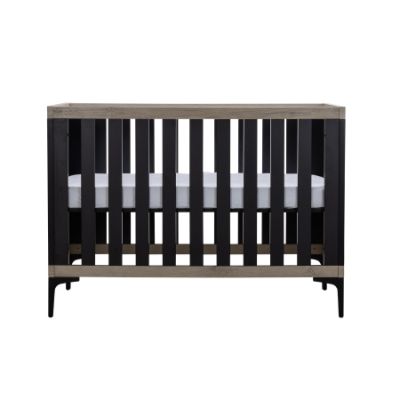 Interbaby Ledikant 60 x 120 Strips Zwart