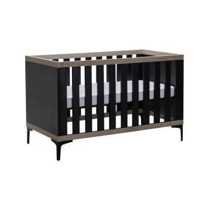 Interbaby Ledikant 70 x 140 Strips Zwart Interbaby Ledikant 70 x 140 Strips Zwart