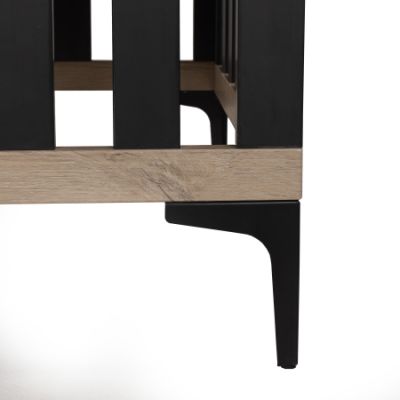 Interbaby Box Strips Zonder Lade Zwart
