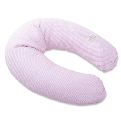 Babymatex Voedingskussen Relax Waffle Light Pink