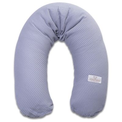 Babymatex Voedingskussen Relax Waffle Dark Grey