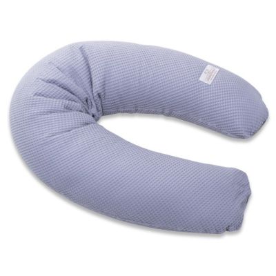 Babymatex Voedingskussen Relax Waffle Dark Grey
