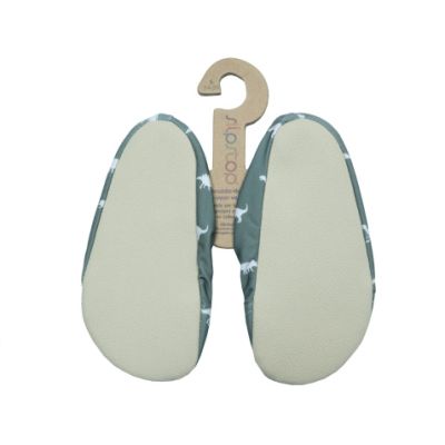 Slipstop Schoentje - Dino Green - Mt. 21-23 Slipstop Schoentje - Dino Green - Mt. 21-23